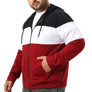 Sweat à capuche zippé pour homme, mode hiver, chaud, options OEM/ODM Pakistan, MOQ et livraison rapide disponibles - Product Image 1