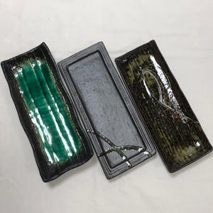 Excellente qualité décorative en céramique mini plaque de service alimentaire - Product Image 2