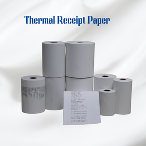 Papier thermique pour caisse enregistreuse, best-seller, sans BPA, monocouche, sans PFAS, Hansol Paper 3 - 1/8, rouleau de 230 pieds, 78x70 mètres - Product Image 1