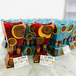 Premium Quality Epoxy Resin <b>Wood</b> Bakhoor <b>Burner</b> for Home and Hotel Decor for Worldwide Supply from India - Product Image 1