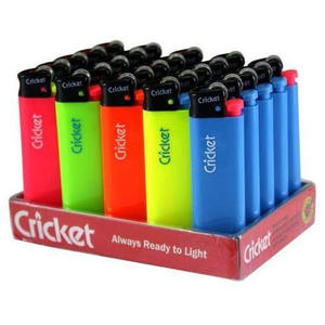 Briquets à gaz jetables portables Cricket à vendre, briquet Cricket 20 pièces/boîte, 500 pièces/carton - Product Image 3