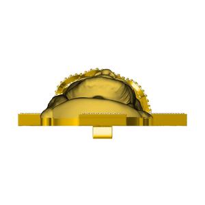Colgante de Oro con Rostro de Jesús de la Sagrada Cruz, Diamante Natural Certificado por IGI, Oro Amarillo y Blanco de 10K, Joyería de Regalo Estilo Hip Hop, Amuleto Religioso para Hombre - Product Image 1