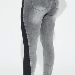 Pantalones Vaqueros de Mezclilla Elásticos y Transpirables de Cintura Alta para Mujer, Estilo Casual y Holgado - Product Image 5