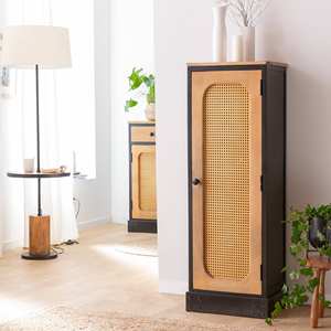 Vandana Ultra Pebble de madera de mango y columna de caña - Product Image 1