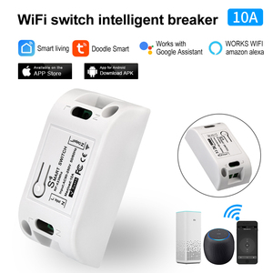 Interrupteur intelligent WiFi 10A 240V, double mode RF, étanche IP41, en ABS, pour système de contrôle domotique - Product Image 2