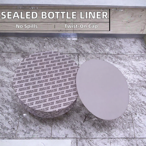 High Quality Sam Lan Customized Color Liner <b>Paper</b> <b>Laminated</b> Lid/Caps & Closures Easy Peel Non-Induction Non-Spill Bottle Stopper - Product Image 6