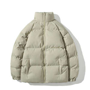 Chaqueta Bomber Acolchada Impermeable y Cortavientos con Cierre para Hombre - Product Image 1