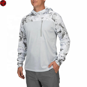 Sudadera con Capucha para Pesca, Protección Solar UPF 50, Secado Rápido, Transpirable, Anti-UV, Estampado de Camuflaje, Ropa de Pesca para Hombre - Product Image 5