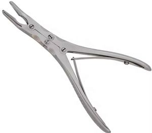 Rongeur Ortopédico Mini Ruskin con Mordida Recta de 2 mm, Fuente de Alimentación Manual de Acero, Mini Rongeur para Huesos de VIDIFIVE INTERNATIONAL - Product Image 3