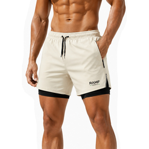 Nouveau design, shorts de compression en coton, vente directe d'usine, shorts de compression unis pour hommes, meilleurs shorts de compression, shorts de compression personnalisés - Product Image 1