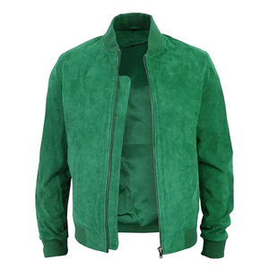 Premium Men's Vintage Winter <b>Leather</b> <b>Jacket</b> Thick <b>Leather</b> Stand Collar Embroidered Crocheted Weaving Technics Windproof - Product Image 3