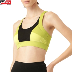 โรงงานผลิตเสื้อชั้นในกีฬาสำหรับผู้หญิงโดยตรง ผ้าระบายอากาศ ยืดหยุ่นได้ เหมาะสำหรับออกกำลังกาย ฟิตเนส รองรับได้ดี - Product Image 1