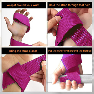 แผ่นรองนุ่มแต่ยังคงคุณสมบัติการรองรับอย่างดี ป้องกันการเสียดสีและการหนีบ สายรัดที่สวมใส่สบายและปกป้องระหว่างการยกน้ำหนักมากและการออกกำลังกายแบบซ้ำหนักสูง - Product Image 4