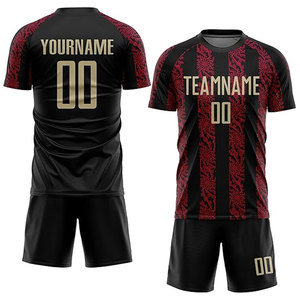 Ensemble d'uniformes de football par sublimation, dernier style, léger, anti-humidité, pour équipe, avec logo personnalisé - Product Image 1