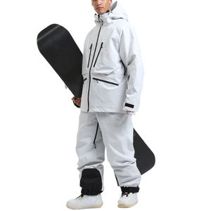 High Quality Winter Warm Waterproof Custom Plus Size <b>Ski</b> Suit For men Polyester Fabric Lightweight Multi Color <b>Ski</b> Suits - Product Image 2