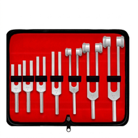 Ensemble de 7 diapasons, instruments de diagnostic médical, chirurgical, chiropratique et physique