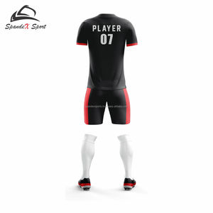 Premium Adult Soccer Jerseys and Uniforms Breathable Lightweight Short Sleeve Summer Custom Logo Sublimated Printed OEM ODM - Product Image 3