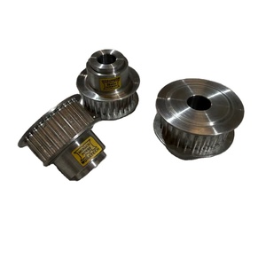 28T 5M 29 HTD AT10 AT5 AT20 HTD TIMING <b>PULLEY</b> MACHINE <b>PULLEY</b> 3M HTD 5M HTD ALUMINIUM <b>PULLEY</b> CUSTOMISABLE BLACK HARD ANODISED - Product Image 1