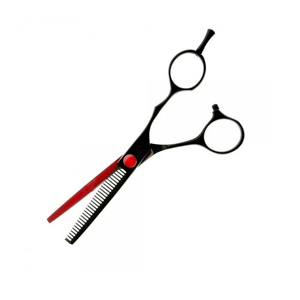Ciseaux de coiffure professionnels ajustables en acier inoxydable, à pointe droite et tranchante, pour la coupe de cheveux et la beauté - Product Image 1