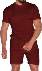 High Quality Summer Custom Logo Cotton <b>Men's</b> <b>Shorts</b> <b>and</b> <b>T</b> <b>Shirt</b> <b>Sets</b> Jogger 2 Piece <b>Set</b> <b>Shorts</b> <b>Set</b> for <b>Men</b> - Product Image 3
