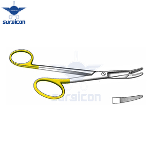 Porte-aiguilles Gillies 16 cm / 6-1/4 pouces avec denture de 0,4 mm, profil mini pour droitiers et carbure de tungstène TC GOLD - Product Image 3