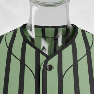 Custom Logo Men Baseball Jersey <b>Referee</b> Shirt Softball Uniform Tackle Twill Embroidery Stitched Breathable Baseball Uniform - Product Image 5