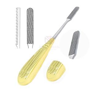 Limes et râpes de rhinoplastie en acier inoxydable de qualité supérieure |   Instruments chirurgicaux manuels |   OEM, outils médicaux de haute qualité pour la chirurgie nasale - Product Image 3