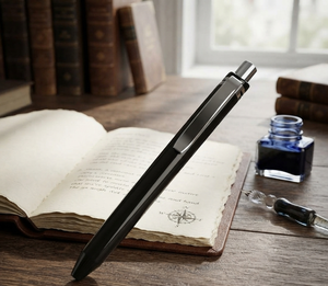 Meilleur prix Premium personnalisé 0.5mm noir métal stylo à bille roman affaires bureau et école utilisation boule d'acier idée cadeau - Product Image 6