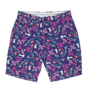 Short cargo de plage d'été de marque personnalisée Short cargo pour hommes service ODM Design à imprimé tropical fait de maille de coton matériel direct - Product Image 4