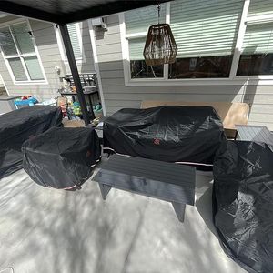 Telo Copridivano da Esterno Resistente ai Raggi UV e all'Acqua, Anti-Sbiadimento, per Divanetto e Mobili da Giardino Turtle Life - Product Image 1