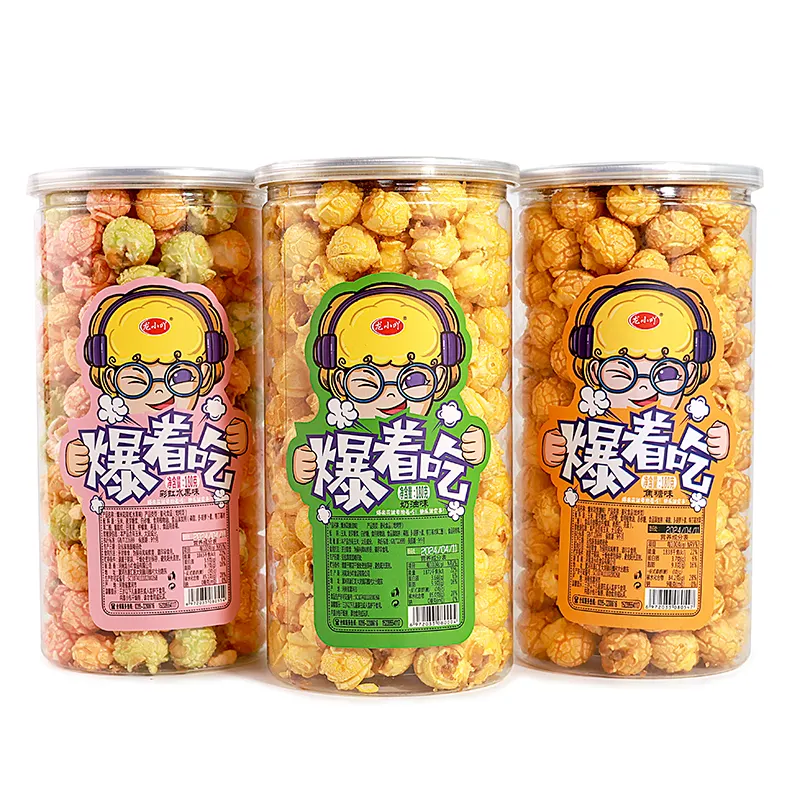 팝콘 Midnight 영화 필수 캐주얼 스낵 크림 진한 베이지 팝콘 큰 표류 병 popcorn180g/팝콘