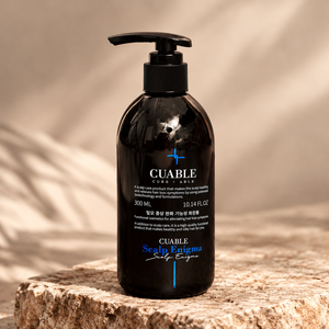 CUABLE SCALP ENIGMA 300 มล. เจลบำรุงเส้นผมสูตรเกาหลี ป้องกันผมร่วง ควบคุมความมัน บำรุงความชุ่มชื้น ขจัดรังแค ใช้ได้ทุกวันสำหรับทั้งชายและหญิง - Product Image 1