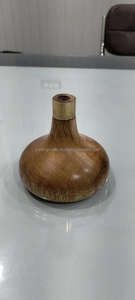 Wood Pillar <b>Candle</b> Holder <b>Large</b> Wholesale India Wooden <b>Candle</b> Holder Living Room Decor Handcrafted Christmas Modern Art Unique - Product Image 5