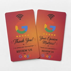 Carte NFC sans contact en PVC, mini-étiquette, code QR, carte intelligente à puce avec avis Google, 13,56 MHz, OEM, ODM, impression de logo personnalisée - Product Image 4