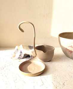 Cuillère à long manche en céramique japonaise, accessoires pour la cérémonie du thé japonaise, cuillère à thé, distributeur de soupe, livraison en une seule pièce uniquement chez UO - Product Image 4