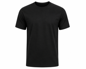 Camiseta de Algodón Personalizada de Corte Regular, Unisex, Cuello Redondo, Básica - Product Image 1