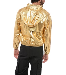 Custom Zip up Stand Collar Vintage Sports Football <b>Track</b> <b>Jacket</b> for Men Breathable Nylon Plus Size Windbreaker <b>Jacket</b> - Product Image 2