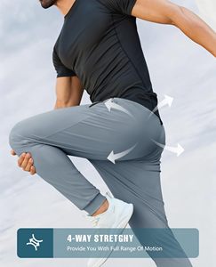 Lexon Industry Lightweight Breathable Summer Sweatpants Men's Baggy <b>Cargo</b> <b>Jogger</b> <b>Pants</b> Streetwear Casual Athletic Track <b>Pants</b> - Product Image 5