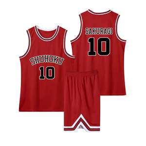 Venta al por Mayor de Camisetas de Baloncesto Americanas Baratas, Bordadas, Unisex, de Manga Corta, 100% Poliéster, Transpirables y de Secado Rápido - Product Image 4