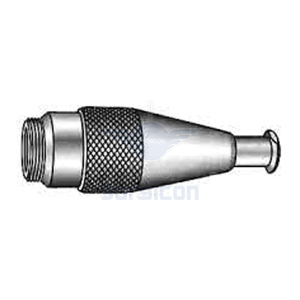 Adaptador de 5 cm / 2 pulgadas con Conector Luer Lock, Adaptador de Instrumentos de Liposucción de Acero Inoxidable de Buena Calidad para Jeringas - Product Image 1