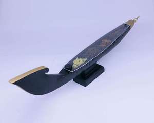 Boîte à épices en bois en forme de bateau avec organisateur de masala artisanal assorti pour la cuisine, la salle à manger, récipient de rangement traditionnel - Product Image 2