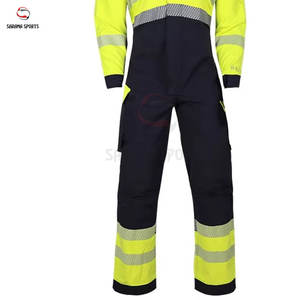 Trajes de Trabajo de Invierno Reflectantes de Alta Visibilidad Personalizados para Hombre, Trajes de Trabajo de Dos Piezas con Logotipo - Product Image 6