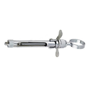 Jeringa de cartucho aspirante dental de calidad premium con mango de tres anillos, reutilizable, de acero inoxidable alemán, ergonómica, local - Product Image 6