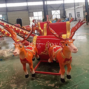 Populaire Noël Père Noël Autocontrôle Voiture Tour Thème Enfants Train pour Festivals Carnavals Jeu Parc D'attractions Manèges - Product Image 5