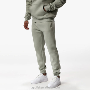 Conjunto de Sudadera con Capucha y Pantalones de Chándal de Invierno Personalizados para Hombre, Tallas Grandes, 500 GSM, Forro Polar Grueso y Pesado, Oversize - Product Image 3