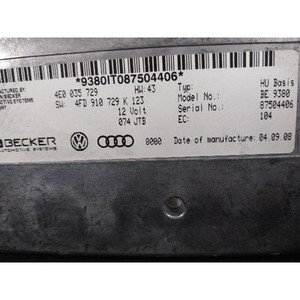 ECU และโมดูลคอมพิวเตอร์มือสอง A6 รุ่น 4E0035729 - Product Image 5
