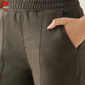 Premium <b>Stretch</b> Apparel Lightweight Flexible Women Flare Track Pants For Stylish Movement And Casual Outfit Wear - Product Image 5