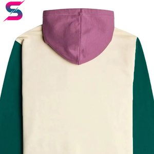 Sweat-shirts à capuche pour hommes, couleur contrastée personnalisée, produit très vendu, nouvelle arrivée, qualité supérieure, vêtements décontractés légers à manches régulières - Product Image 5