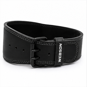 Ceinture de musculation réglable la plus vendue, confortable, en cuir durable avec boucle en acier, logo personnalisable, prix abordable - Product Image 3
