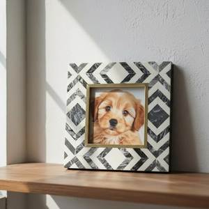 Decorative Bone Inlay Photo <b>Frame</b> Handmade Craft Design For Wedding Photos Anniversary <b>Memories</b> Family Portraits - Product Image 1
